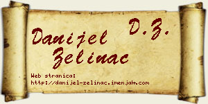 Danijel Zelinac vizit kartica